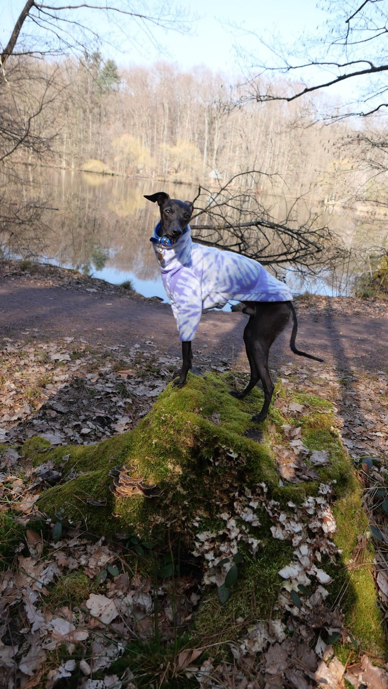 Load image into Gallery viewer, Fleece Jumper - Purple Tie Dye - Ashurst Equestrian &amp; Country
