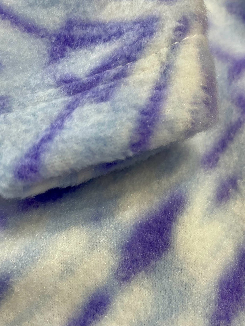 Load image into Gallery viewer, Fleece Jumper - Purple Tie Dye - Ashurst Equestrian &amp; Country
