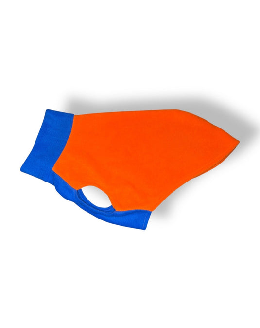 Fleece Vest - Blue & Orange - Ashurst Equestrian & Country