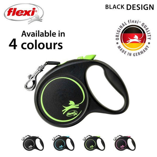 Flexi Black Design M Tape 5m Green - Ashurst Equestrian & Country