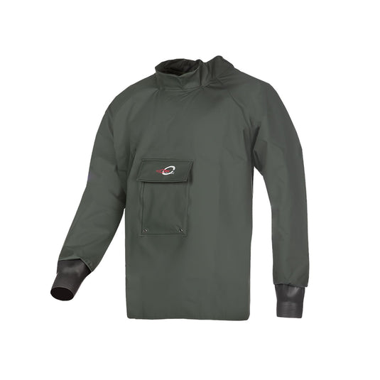 Flexothane Classic Lissadell Dairy Smock Khaki Green - Ashurst Equestrian & Country