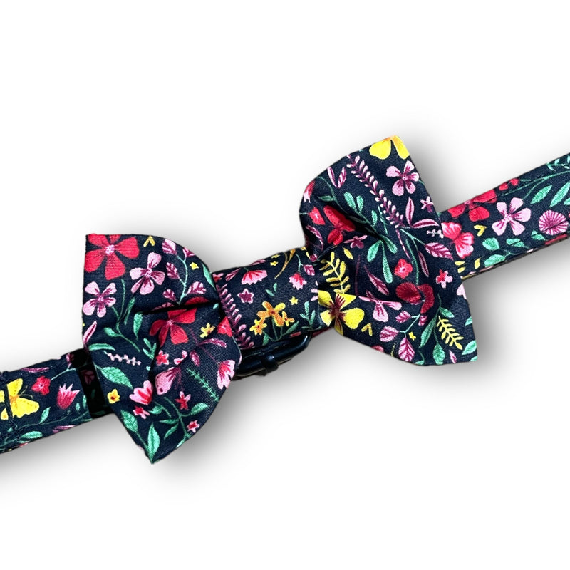 Load image into Gallery viewer, Floral Bow Tie - Collar Attachment - Ashurst Equestrian &amp; Country
