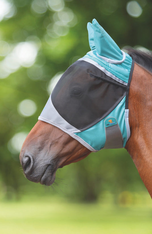 FlyGuard Pro Deluxe Fly Mask With Ears - Ashurst Equestrian & Country