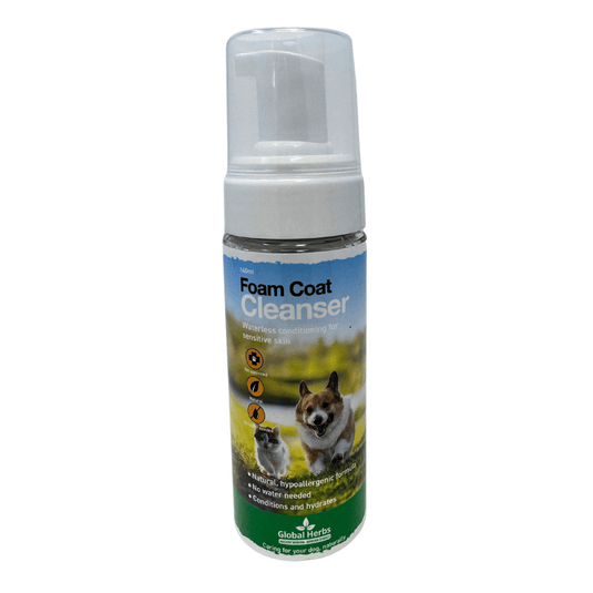 Foam Coat Cleanser 140ml - Global Herbs - Canine - Ashurst Equestrian & Country