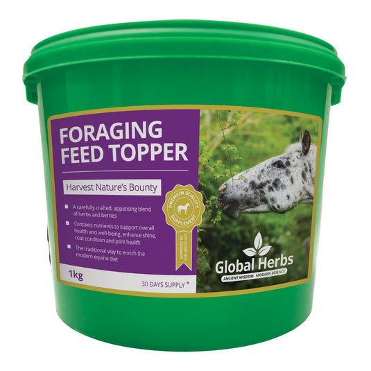 Foraging Feed Topper - Global Herbs - Ashurst Equestrian & Country