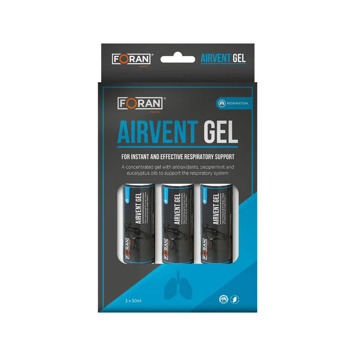 Foran Equine Airvent Gel Triple Pack - Ashurst Equestrian & Country