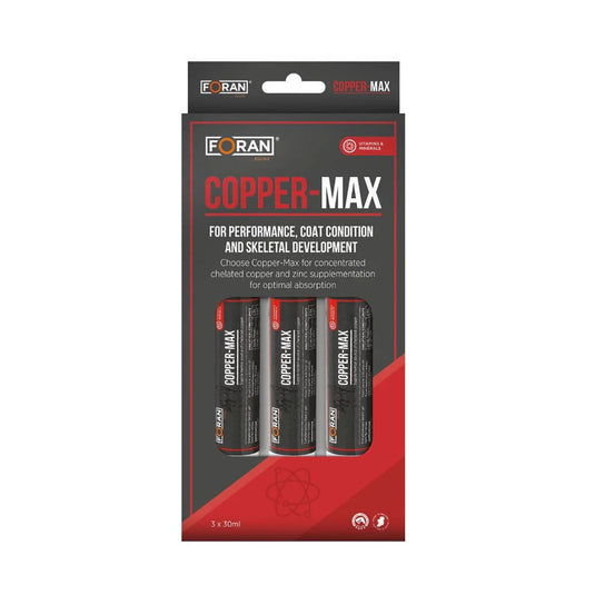 Foran Equine Copper Max Triple Pack - Ashurst Equestrian & Country