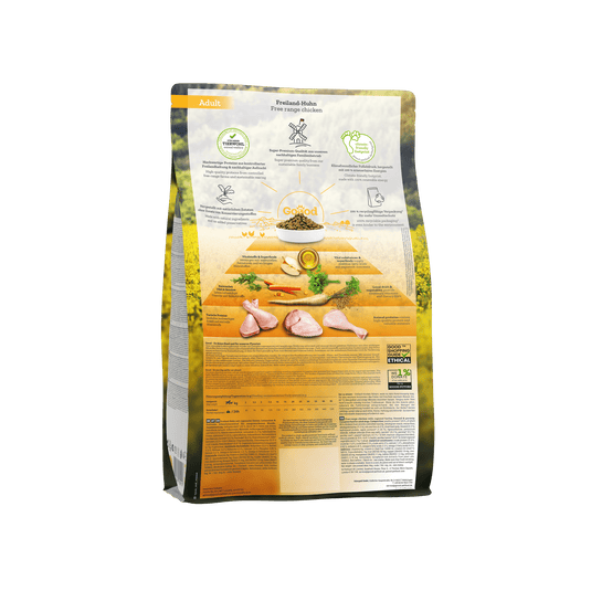 Free Range Chicken Dry Food for adult dogs - Ashurst Equestrian & Country