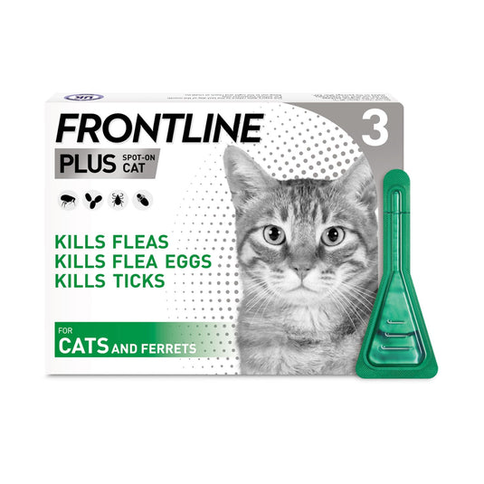 Frontline Plus Spot On For Cats & Ferrets - Ashurst Equestrian & Country