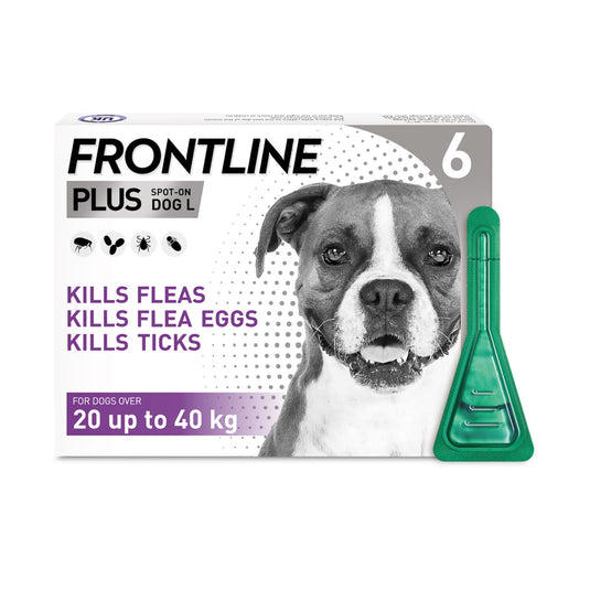 Frontline Plus Spot On For Large Dogs 20 40 Kg - Ashurst Equestrian & Country