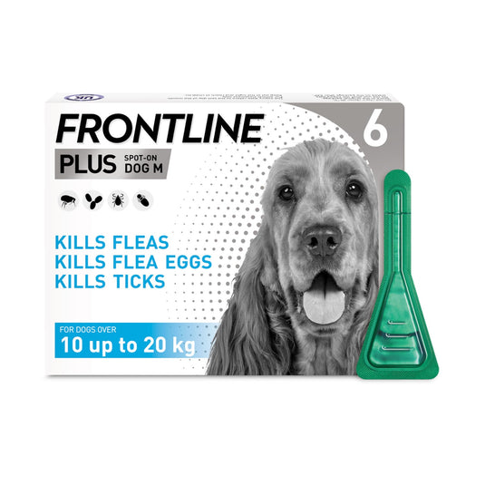 Frontline Plus Spot On For Medium Dogs 10 20 Kg - Ashurst Equestrian & Country