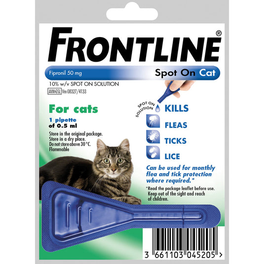Frontline Spot On For Cats - Ashurst Equestrian & Country