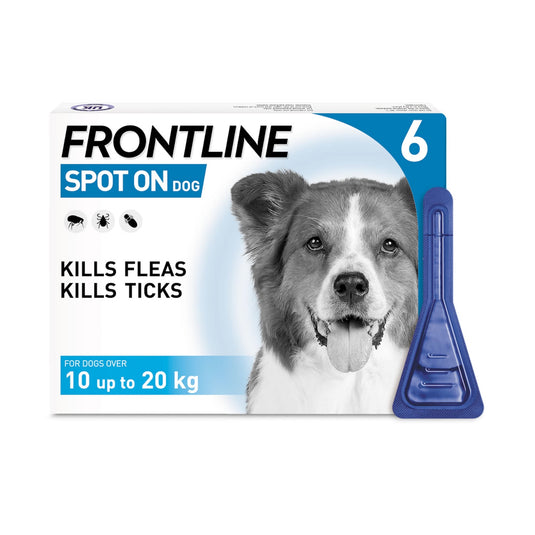 Frontline Spot On For Medium Dogs 10 20 Kg - Ashurst Equestrian & Country