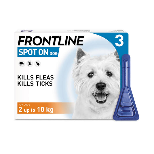 Frontline Spot On For Small Dogs 2 10 Kg - Ashurst Equestrian & Country