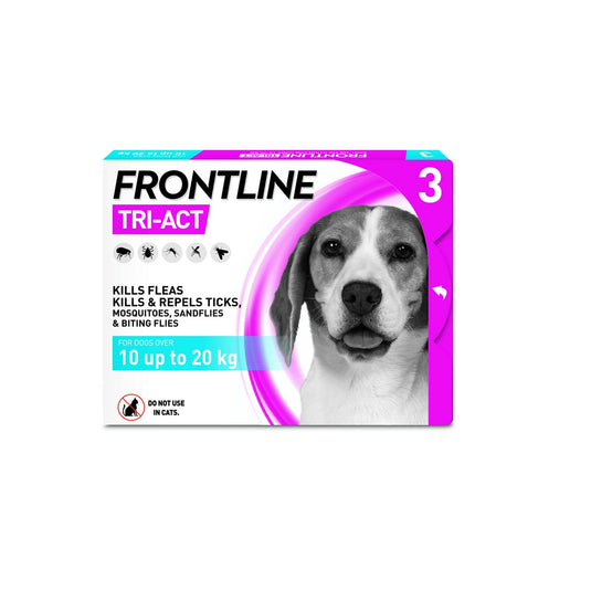 Frontline Tri Act Spot On For Medium Dogs 10 20 Kg - Ashurst Equestrian & Country