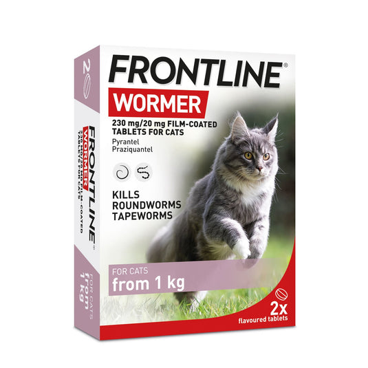 Frontline Wormer Tablets For Cats - Ashurst Equestrian & Country