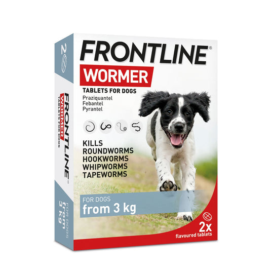 Frontline Wormer Tablets For Dogs - Ashurst Equestrian & Country