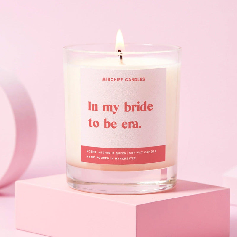 Load image into Gallery viewer, Funny Bride to Be Gift Candle In My Bride To Be Era - Ashurst Equestrian &amp; Country
