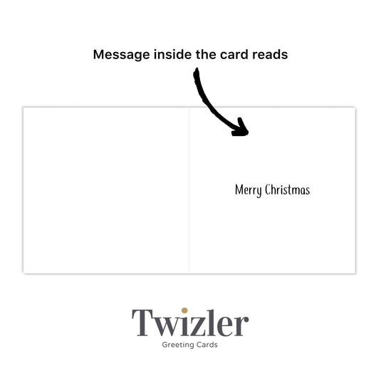 Funny Christmas Card - Bugger Christmas Tree - Ashurst Equestrian & Country