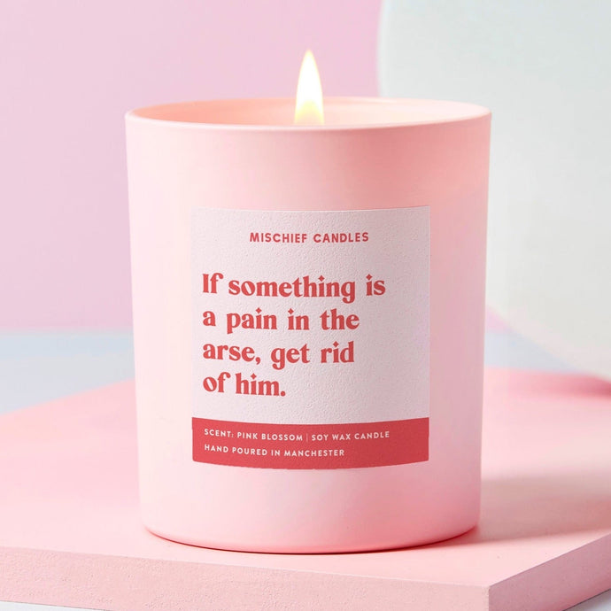 Funny Divorce Gift Candle Newly Single Get Rid of Him - Ashurst Equestrian & Country