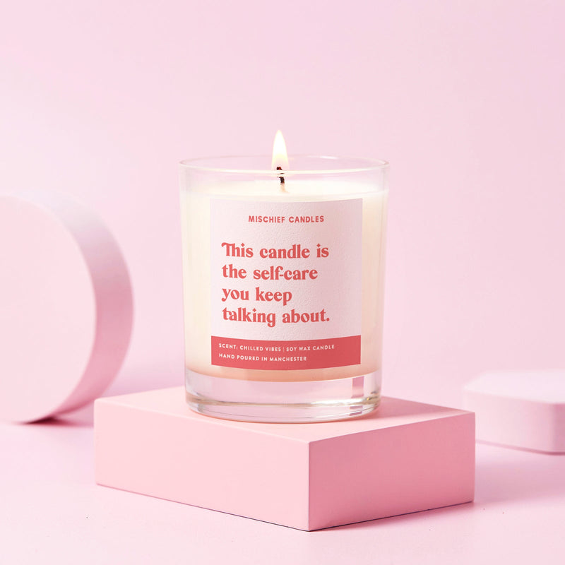 Load image into Gallery viewer, Funny Well - Being Gift Soy Wax Candle The Self - Care You Keep Talking About - Ashurst Equestrian &amp; Country
