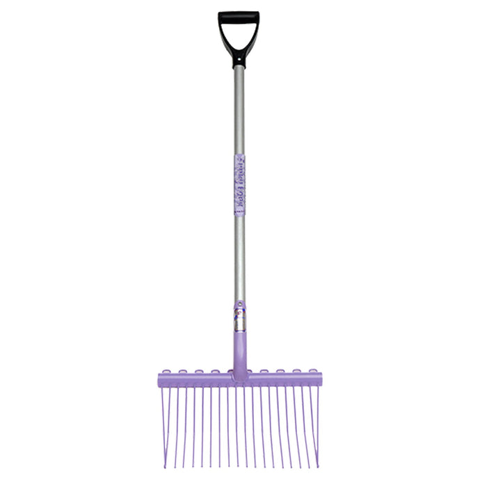Fynalite Funky Fork Senior Shavings Fork D Grip - Ashurst Equestrian & Country