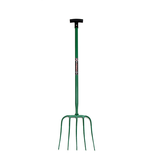 Fynalite Hi Strength Manure Fork 5 Prong T Grip - Ashurst Equestrian & Country
