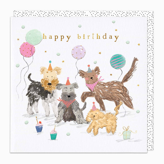 G431 - Scruffy The Puppy and Friends Birthday Card - Ashurst Equestrian & Country