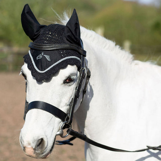 Gallop Classic Fly Veil Black - Ashurst Equestrian & Country