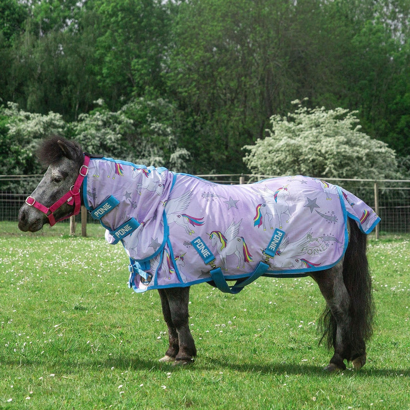Load image into Gallery viewer, Gallop Ponie Combo Mesh Fly Rug Pegacorn - Ashurst Equestrian &amp; Country
