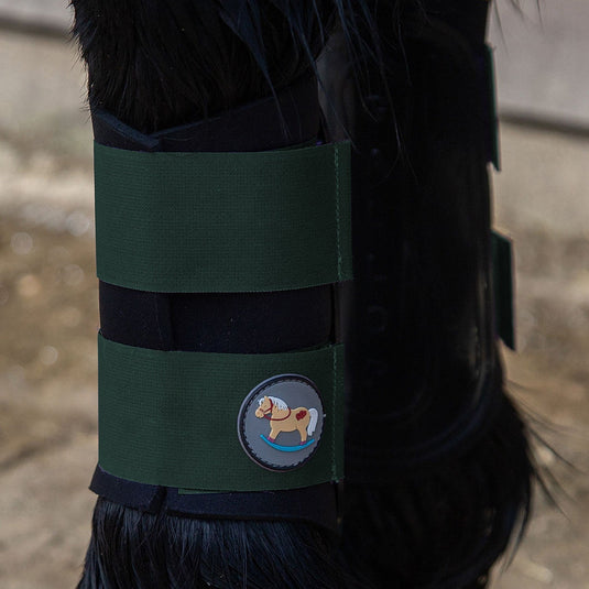 Gallop Ponie Gp Brushing Boots Green - Ashurst Equestrian & Country