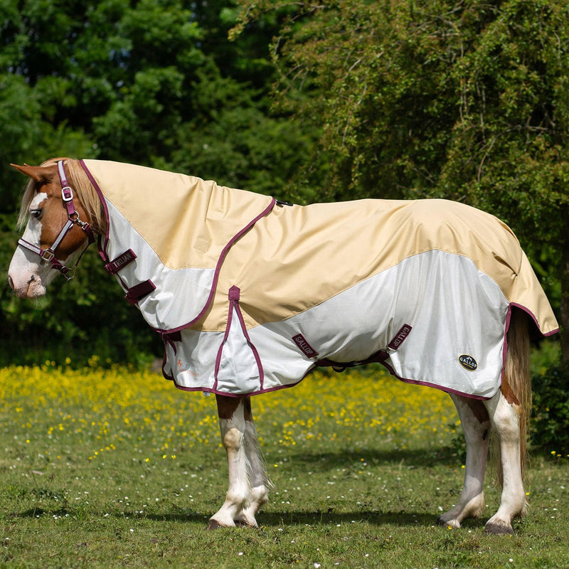 Load image into Gallery viewer, Gallop Trojan Dual Turnout Fly Rug Beige - Ashurst Equestrian &amp; Country

