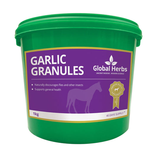 Garlic Granules 1kg - Global Herbs - Ashurst Equestrian & Country