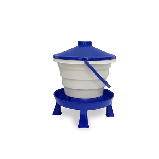 Gaun Bucket Drinker C/W Legs Blue/White - Ashurst Equestrian & Country
