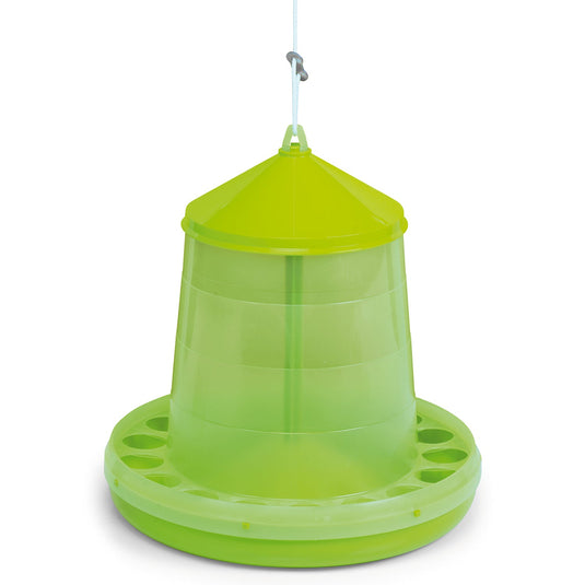 Gaun Poultry Feeder Plastic Green - Ashurst Equestrian & Country