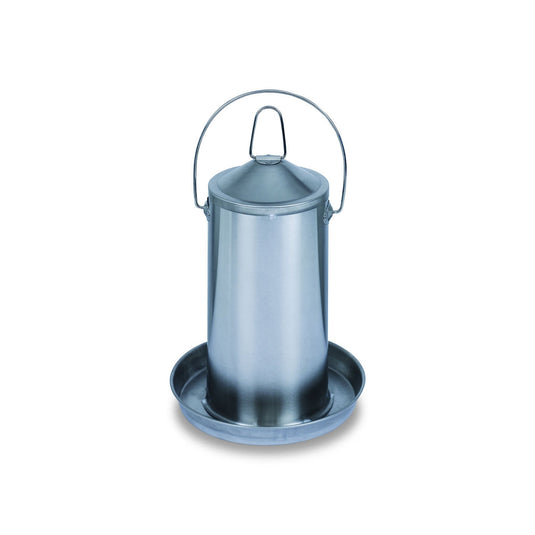 Gaun Stainless Steel Chicken Drinker - Ashurst Equestrian & Country