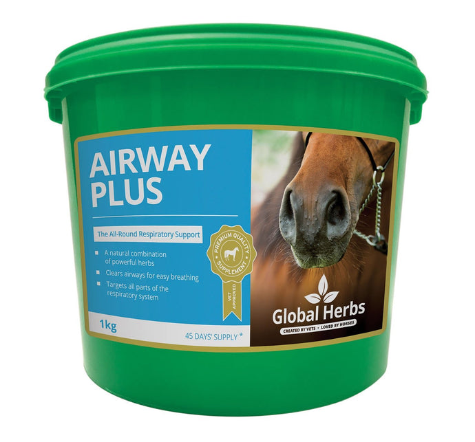 Global Herbs Airway Plus Powder - Ashurst Equestrian & Country