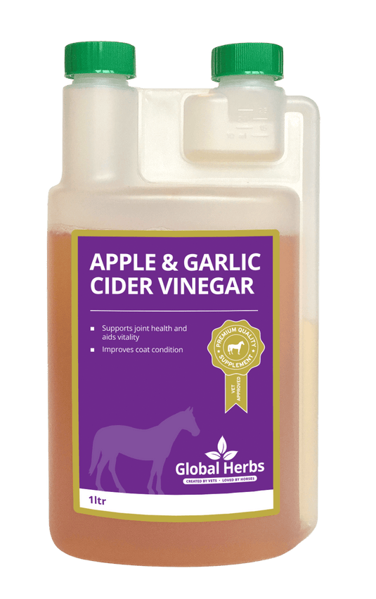 Global Herbs Apple & Garlic Cider Vinegar - Ashurst Equestrian & Country