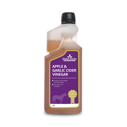 Global Herbs Apple & Garlic Cider Vinegar - Ashurst Equestrian & Country