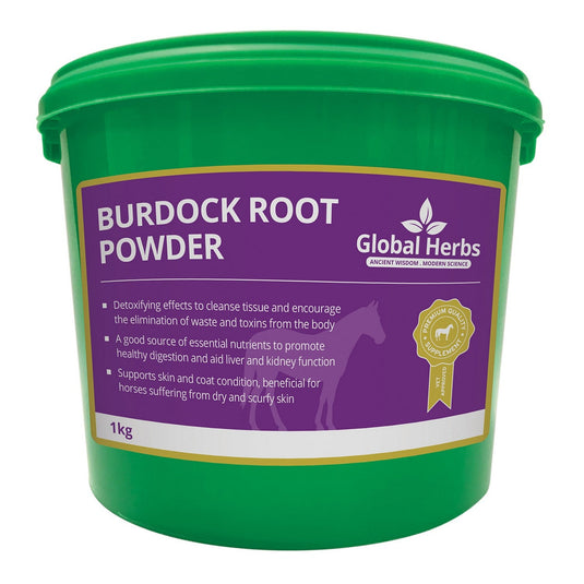 Global Herbs Burdock Root Powder - Ashurst Equestrian & Country