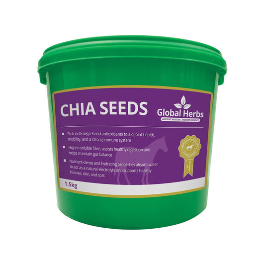 Global Herbs Chia Seeds - Ashurst Equestrian & Country