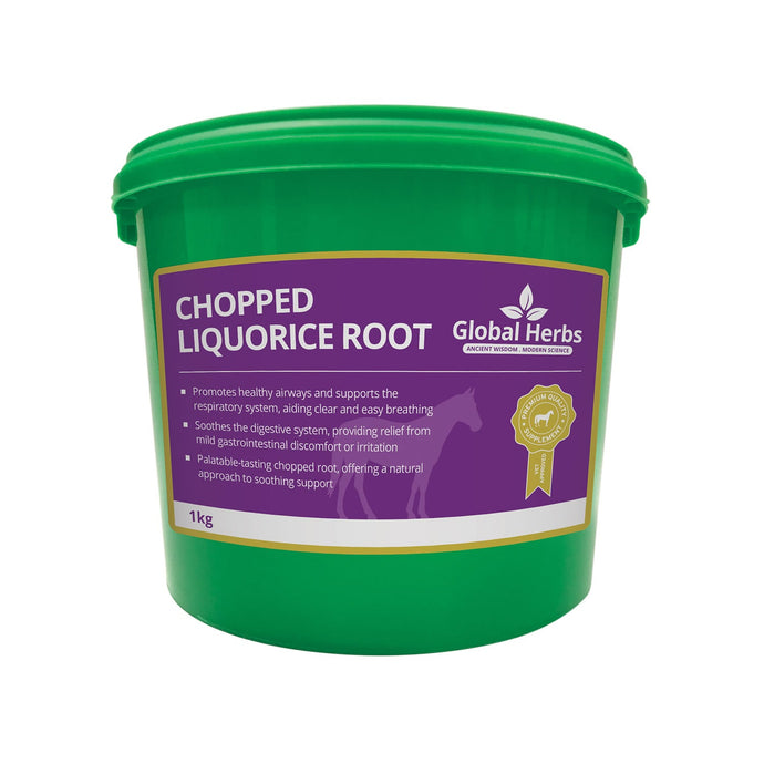Global Herbs Chopped Liquorice Root - Ashurst Equestrian & Country