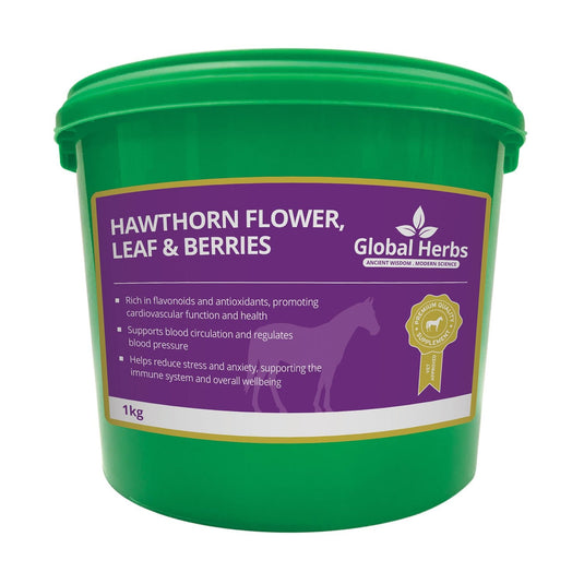 Global Herbs Hawthorn Flower, Leaf & Berries - Ashurst Equestrian & Country