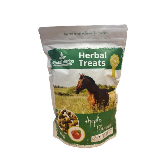 Global Herbs Herbal Treats Apple Flavour - Ashurst Equestrian & Country