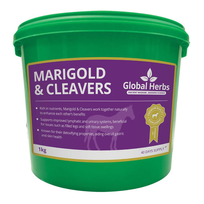 Global Herbs Marigold & Cleavers Mix - Ashurst Equestrian & Country