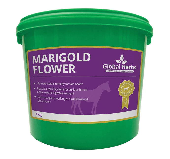 Global Herbs Marigold Flower - Ashurst Equestrian & Country