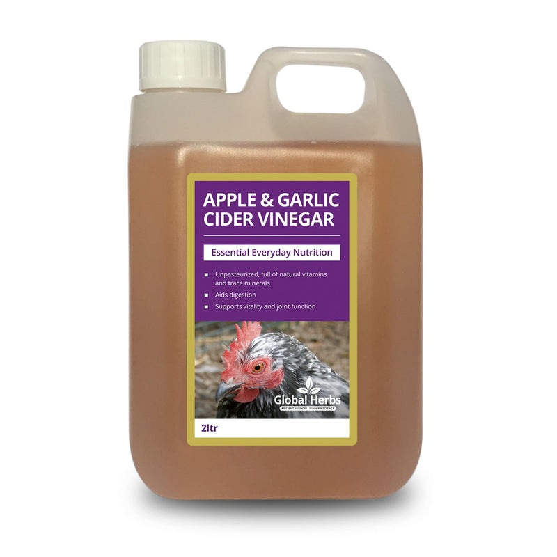 Load image into Gallery viewer, Global Herbs Poultry Apple &amp; Garlic Cider Vinegar - Ashurst Equestrian &amp; Country
