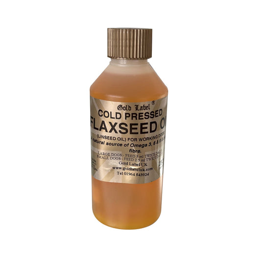 Gold Label Canine Flaxseed Oil - Ashurst Equestrian & Country