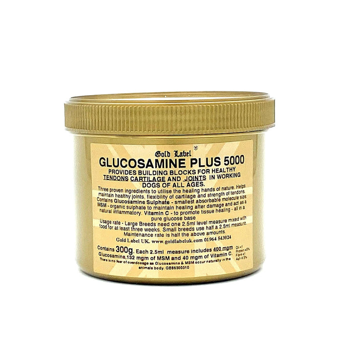 Gold Label Canine Glucosamine Plus 5000 - Ashurst Equestrian & Country