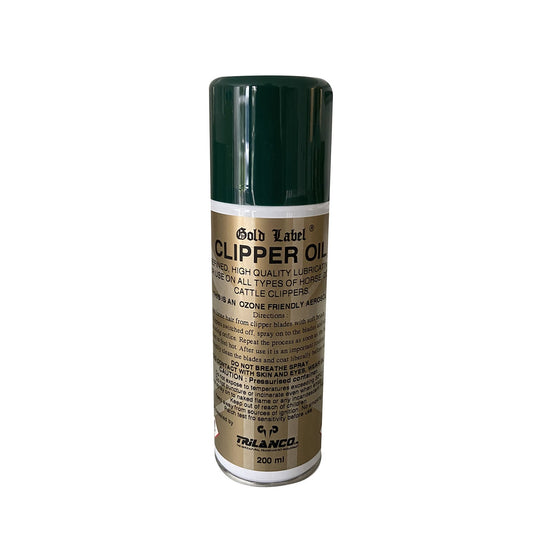 Gold Label Clipper Oil Aerosol - Ashurst Equestrian & Country